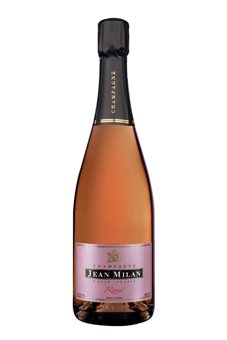 champagne Jean Milan - BRUT ROSE'